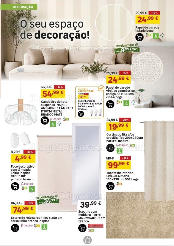 Antevisão Folheto LEROY MERLIN Promoções de 27 agosto a 29 setembro